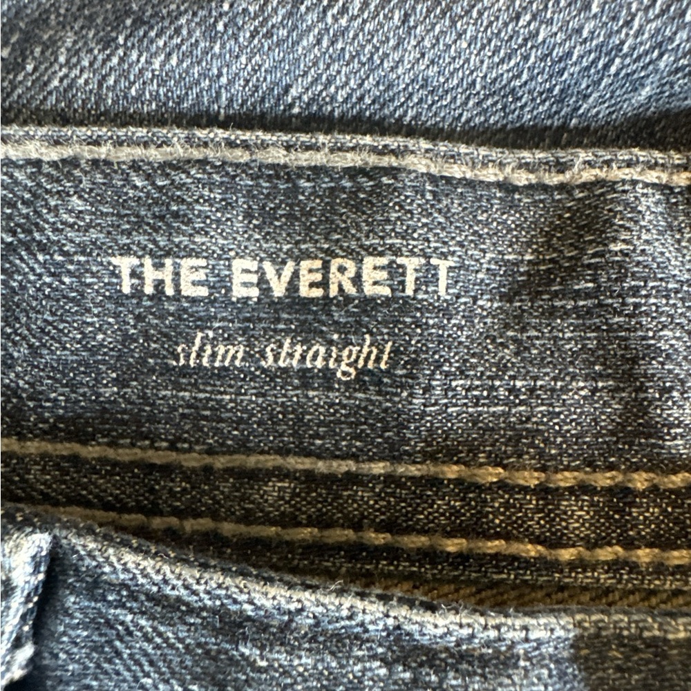 AG DENIM 360 (Men’s) The Everett Slim Straight Leg Jean, Size 32. - Picture 7 of 15